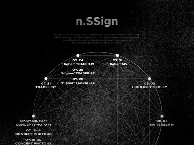 「n.SSign」、8月9日正式デビュー確定…7月31日に収録曲「Higher」を先行公開