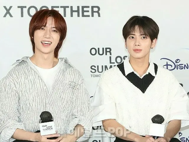 【フォト】「TOMORROW X TOGETHER（TXT）」、「OUR LOST SUMMER」試写会舞台あいさつに参加