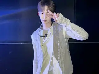 「SHINee」KEY（キー）、ライブを終えてファンたちに感謝のあいさつ