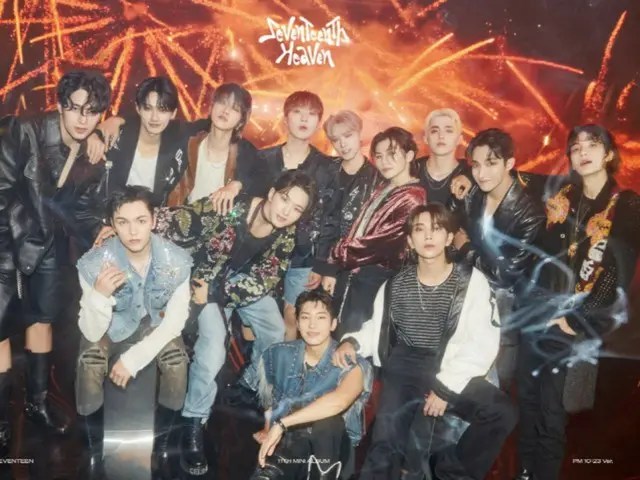 「SEVENTEEN」、11thミニアルバム「SEVENTEENTH HEAVEN」予約注文520万枚突破…“K-POP新記録”