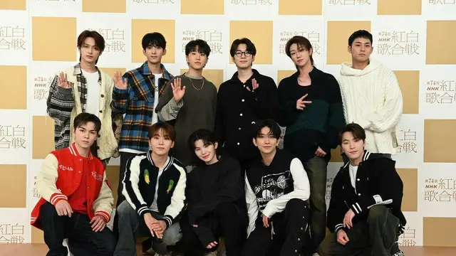 SEVENTEEN、ジョンハン＆エスクプス不参加「とても残念。２人の分まで」：紅白リハ