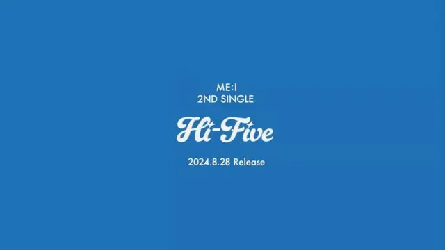 ME:I初のカムバック　2ND SINGLE「Hi-Five」発売決定