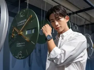 「2PM」テギョン、さらにシャープになったビジュアルに視線集中…イタリア時計ブランドのイベントに出席