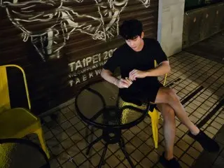 俳優キム・スヒョン、台北の夜の街で何してるの？