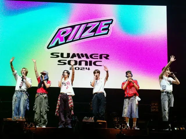 「RIIZE」、日本最大の音楽フェスティバル「SUMMER SONIC 2024」に出演…会場を熱い雰囲気に