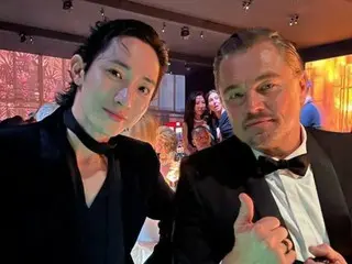 俳優イ・スヒョク、レオナルド・ディカプリオやデーヴ・パテールとのツーショットを公開！…ハリウッドスターに負けないビジュアル