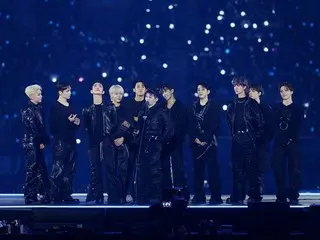 SEVENTEEN「ARTIST OF THE YEAR」受賞に感極まる「13人で力強く進んでいきます」