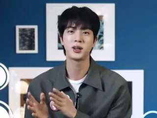 「BTS」JIN、「楽しくするために、アイドル界でしなかったような新鮮な企画をしていきたい」（動画あり）