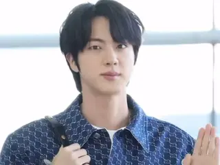 「BTS」JIN、さわやかでスウィートな魅力発散…グッチファッションショーに出席（動画あり）