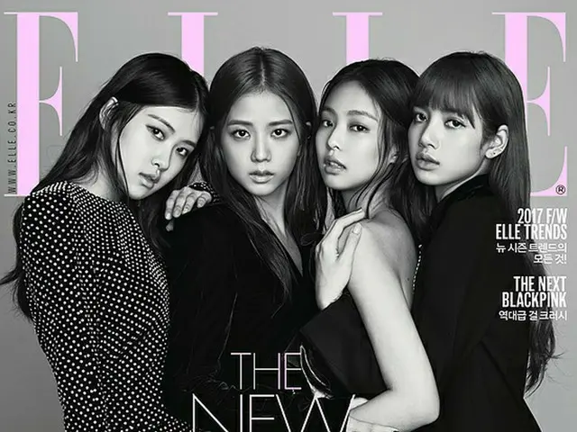 デビュー1周年を迎える「BLACKPINK」、4人揃ってファッション誌の表紙に登場！