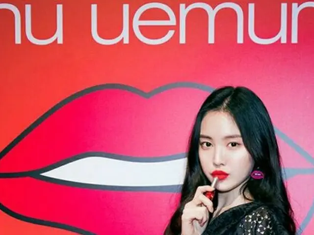 「Apink」ソン・ナウン、モデルをつとめる「shu uemura」のグローバルイベントに参加する！