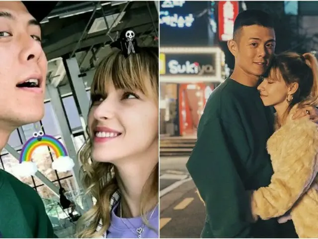 軍服務中のラッパーBeenzino、休暇を利用して恋人ステファニーとのデートを楽しむ♪