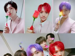 「SNUPER」、新曲“Tulip”広報のためにファンの人々に“チューリップ棒”をプレゼント♪