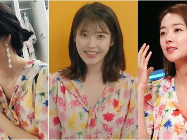 IU×ソ・イヒョン×リョウォンが選択したフラワーワンピースが素敵！