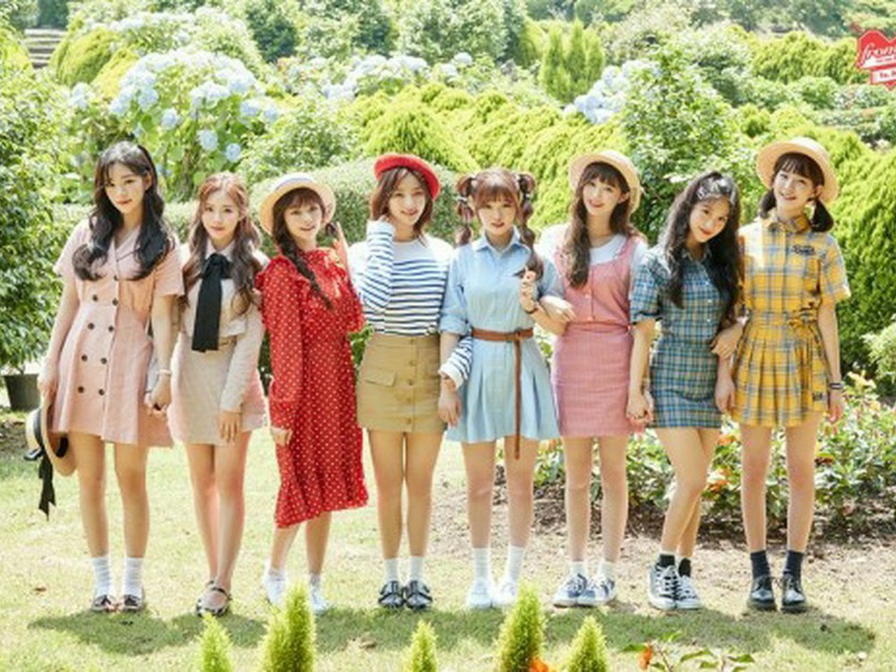 fromis_9」、少女のイメージをそのまま表現！メンバーたちの個人写真が