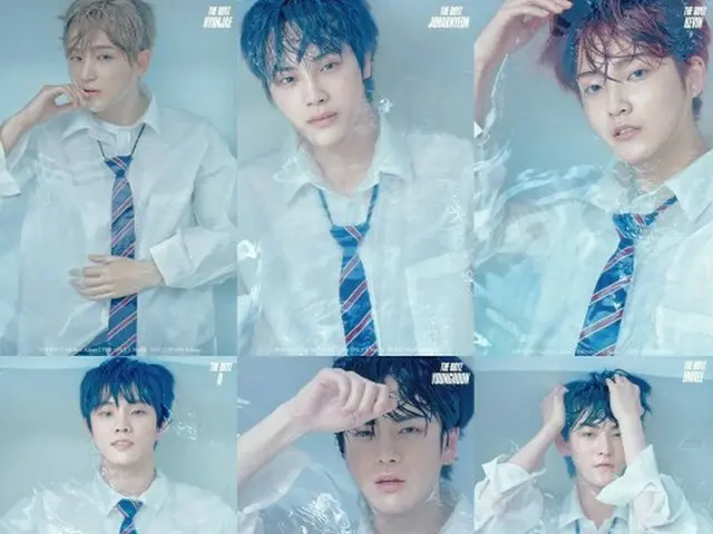 「THE BOYZ」が2か月ぶりにカムバック！水中で撮影したコンセプト写真が公開！