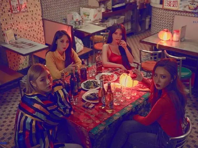 「MAMAMOO」、“BLUE;S”リリースを前に団体コンセプトフォトを公開！