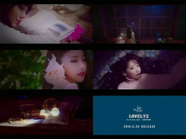 「Lovelyz」、新譜「SANCTUARY」のティーザー映像を公開！