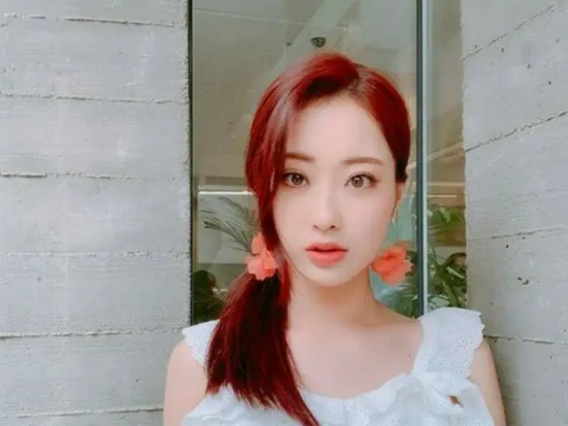 元「9MUSES」キョンリ、コーラルカラーがよく似合う近況写真を公開！