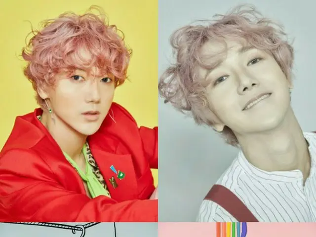 「SUPER JUNIOR」イェソン、ソロアルバム“Pink Magic”でピンクヘアーに変身！