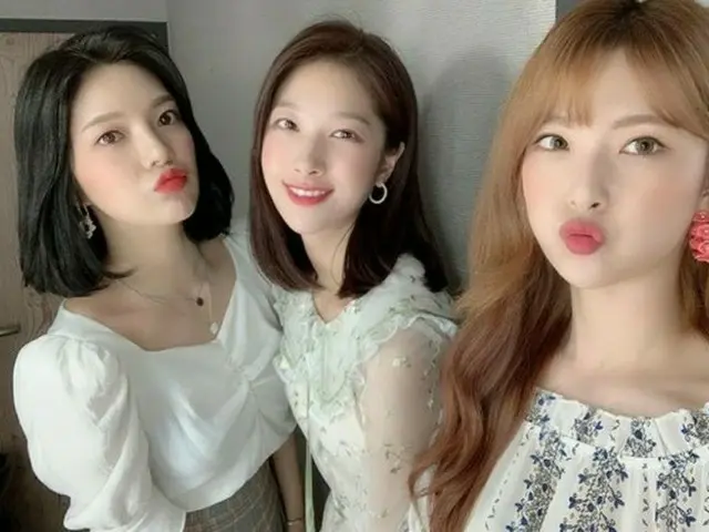 元「9MUSES」のヘミ・ミナ・ソジンが解散後も変わらぬ友情を見せる！