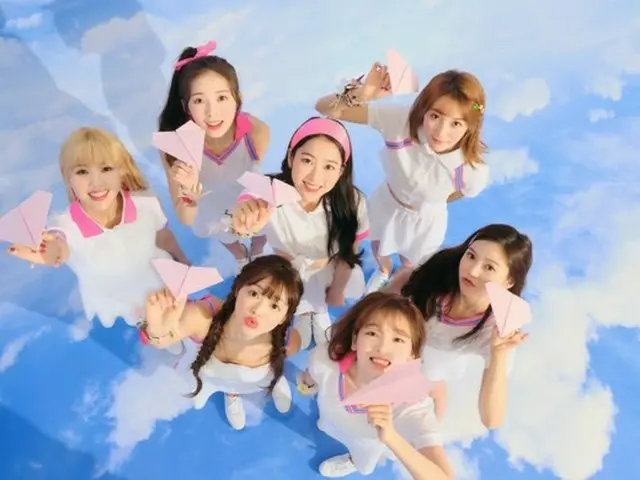 「OH MY GIRL」、カムバックタイトル曲は“BUNGEE”！雲の上でも爽やかさ全開！