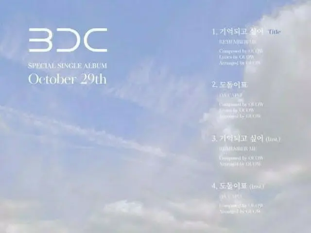 「BRANDNEW MUSIC」の新ユニット「BDC」がトラックリストを公開！