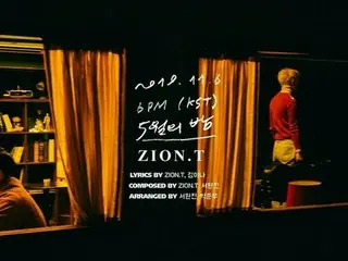 歌手Zion.Tの新曲“5月の夜”、作詞はヒットメイカーのキム・イナが担当！