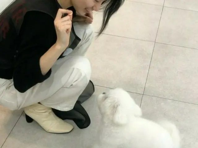 “かわいさが2倍”スジも子犬も愛らしいね