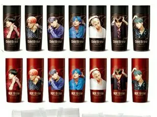 「BTS」 コーヒー、全メンバーのボトルが一度に揃う！ お年玉 1 本＆エコバック付！新春特別企画！