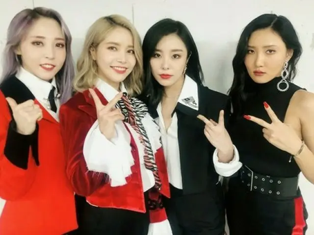 「MAMAMOO」、「HIP」で「人気歌謡」トリプルクラウン“2019年「HIP」で楽しく有終の美”