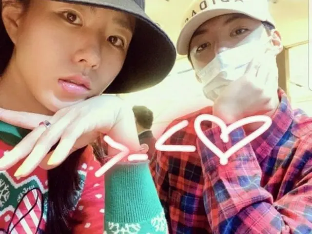 KangNam♥李相花さん、新婚夫婦のラブラブツーショット..ますます綺麗になるね