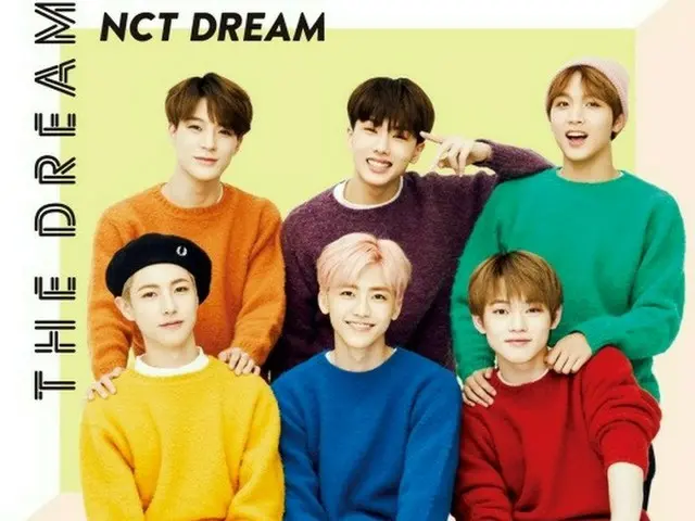 「NCT DREAM」、日本ファーストミニアルバム「THE DREAM」“オリコン”デイリーランキングで1位!!