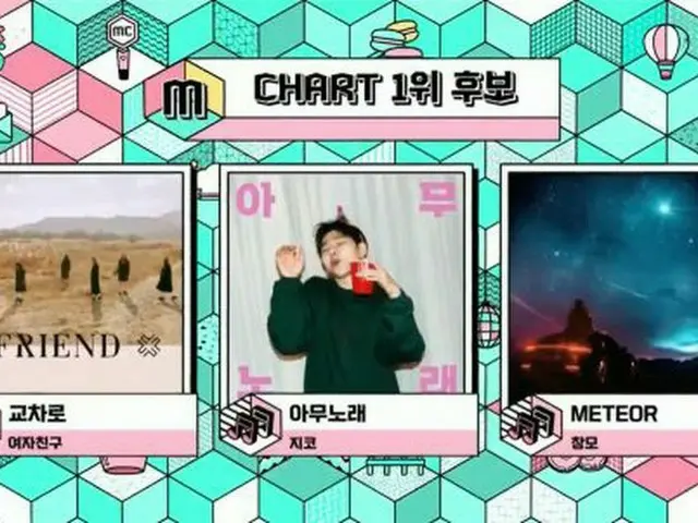 「音楽中心」「GFRIEND 」VS ZICO VS CHANGMO、2月第3週1位候補で大激突!!