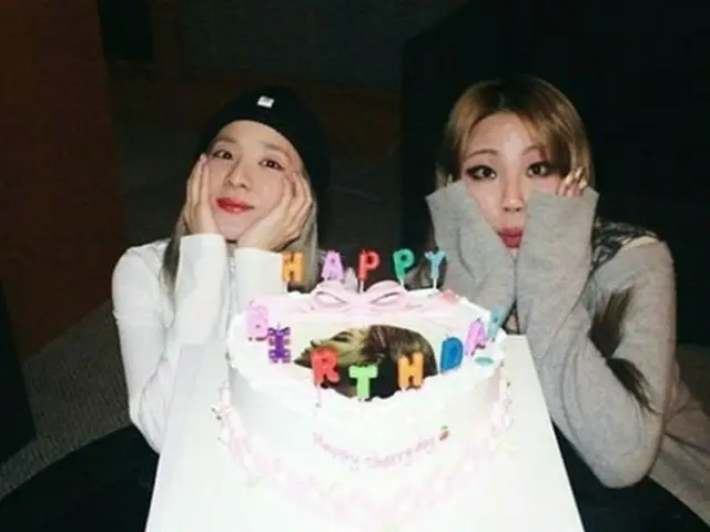 パク・サンダラ＆CL、変わらない「2NE1」の友情“誕生日おめでとう”