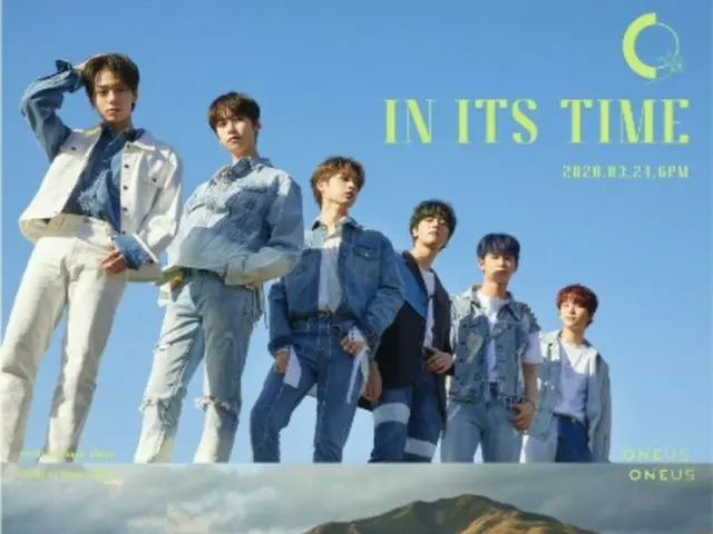 「ONEUS」、新譜“IN ITS TIME”のティーザーイメージを公開！