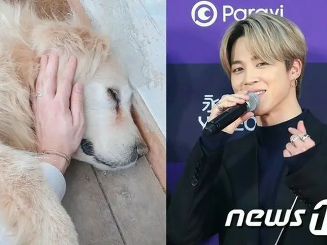 「BTS（防弾少年団）」ジミン、愛犬と一緒に新型コロナ拡散防止に賛同