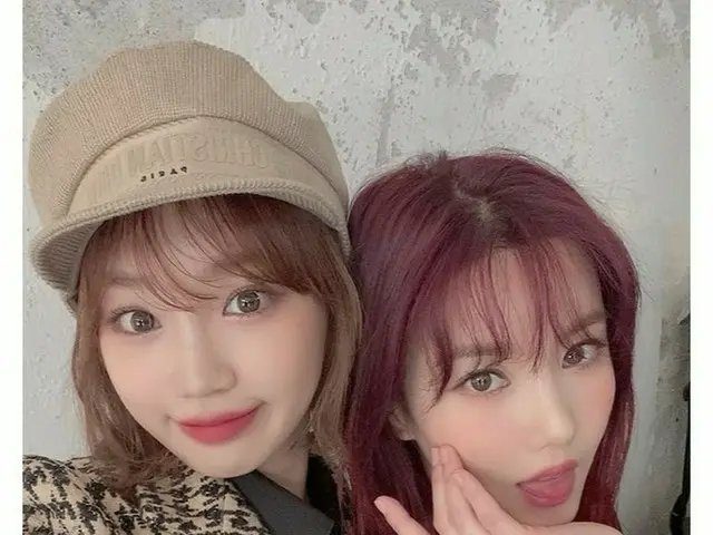 「IZ*ONE」クォン・ウンビ＆キム・チェウォン、美しい子の隣に美しい子...眼福ビジュアルの組合せ