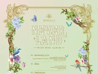 「宇宙少女」、新譜“Neverland”のトラックリストを公開！タイトル曲は“BUTTERFLY”